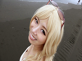 海でナンパしたギャルはビッチビッチに活きがいい潮吹き大漁ビッチ！！ルミ　サンプル画像02